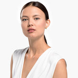 Swarovski,Vittore Hoop Pierced Earrings,Gold Tone, Gold-Tone,One Size