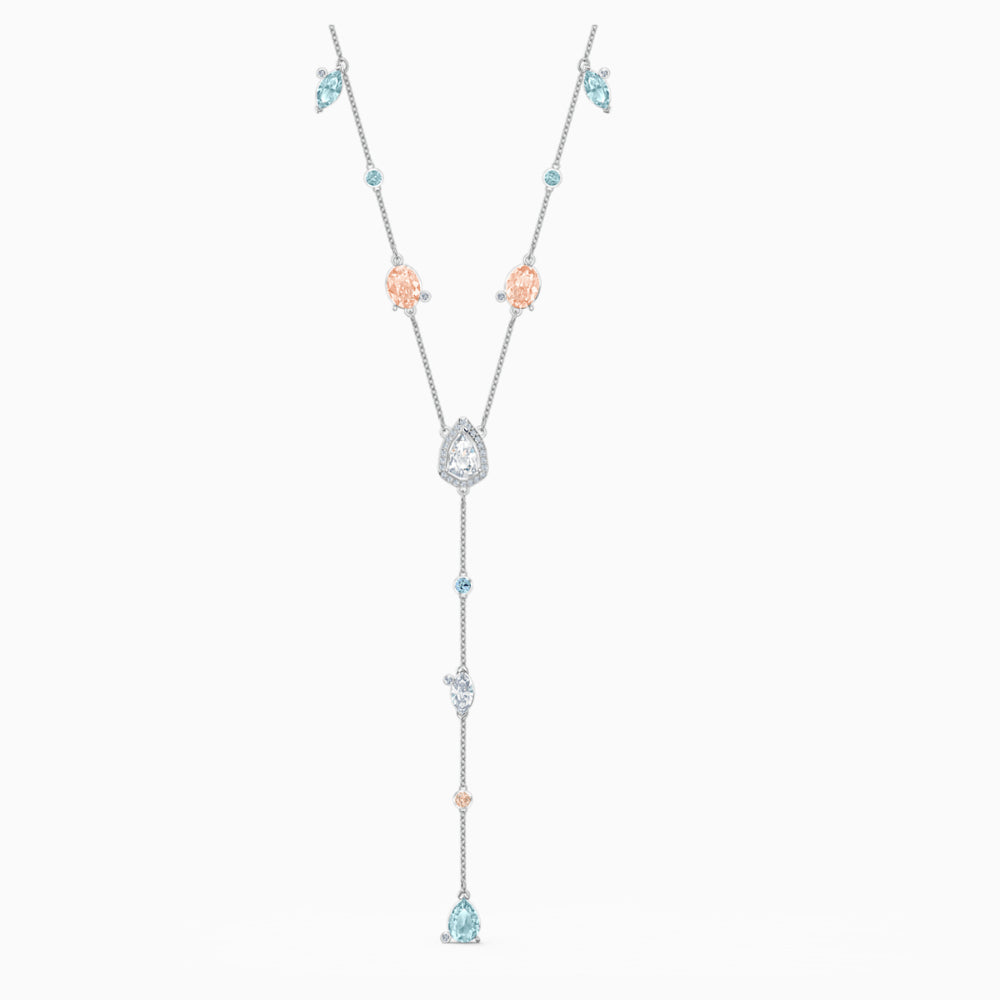 Swarovski,Sunny Y Necklace,Light Multi-Colored, One Size – Blue Salon