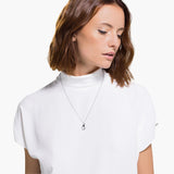 Swarovski,Infinity Pendant,Black, One Size