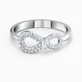 Swarovski Infinity Ring White