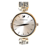 Swarovski Dream Rock Watch Metal Bracelet  Silver Tone