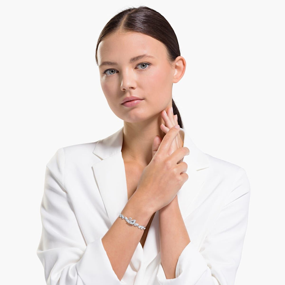 Swarovski Dancing Swan Bracelet Facet Swan Bangle 2025