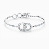 سواروفسكي ، سوار ستون ، أبيض ، متوسط