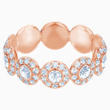Swarovski Angelic Ring White Rose-Gold Tone