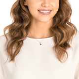 Swarovski Attract Trilogy Round Pendant Green