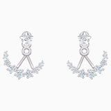 سواروفسكي، جاكيت حلق مثقوب بينيلوبي كروز مونسون ، أبيض ، مقاس واحد