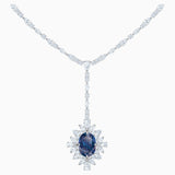 Swarovski Palace Y Necklace Blue