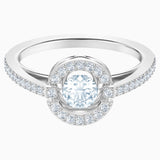 Swarovski Sparkling Dance Round Ring White