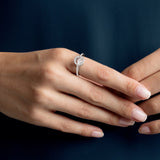 Swarovski Sparkling Dance Round Ring White