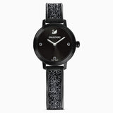 Swarovski Cosmic Rock Watch Metal Bracelet Black
