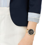 Swarovski Era Journey Watch Metal Bracelet Gray Rose-Gold Tone