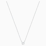 Swarovski Attract Round Necklace White