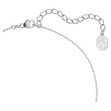 Swarovski Millenia Set Necklace and Earrings Trilliant Cut Pink Rhodium plated
