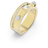Swarovski Thrilling Ring Band White Gold-tone plated  52