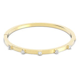 Swarovski Thrilling Bangle White Gold-tone plated  MEDIUM