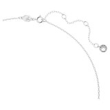Swarovski Ortyx Necklace Triangle cut White Rhodium plated