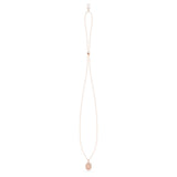 Swarovski Signum Necklace With Pendant Swan White Rose gold-tone plated