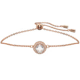 Swarovski Constella Bracelet Round Cut Pave White Rose gold-tone plated  MEDIUM