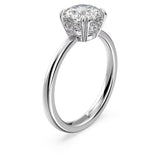 Swarovski Constella Cocktail Ring Princess cut White Rhodium plated  52