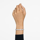 Swarovski Dextera Bangle Octagon Pave White Rhodium plated  LARGE