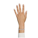 Swarovski Millenia Bracelet Trilliant cut White Rhodium plated  18.5 CM
