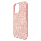 حافظة هاتف Swarovski High للهاتف الذكي iPhone® 13 Pro باللون الوردي مقاس واحد