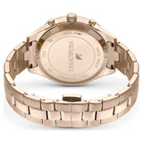 Swarovski Octea Lux Sport Watch Metal bracelet Blue Champagne gold-tone finish  ONE SIZE