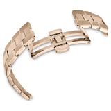 Swarovski Octea Lux Sport Watch Metal bracelet Blue Champagne gold-tone finish  ONE SIZE