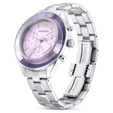 Swarovski Octea Lux Sport Watch Metal bracelet Purple Stainless steel  ONE SIZE