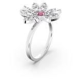 Swarovski Eternal Flower Ring Flower Pink Mixed metal finish  52