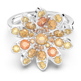 Swarovski Eternal Flower Ring Flower Multicolored Mixed metal finish  60