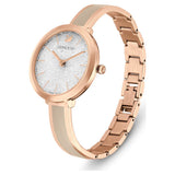 Swarovski Crystalline Delight Watch Metal bracelet Gray Rose gold-tone finish  ONE SIZE