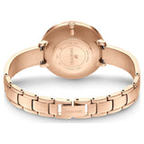 Swarovski Crystalline Delight Watch Metal bracelet Gray Rose gold-tone finish  ONE SIZE