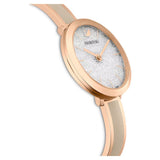 Swarovski Crystalline Delight Watch Metal bracelet Gray Rose gold-tone finish  ONE SIZE