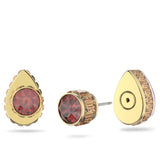Swarovski Orbita Stud Earrings Drop cut Multicolored Gold-tone plated  ONE SIZE