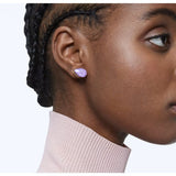 Swarovski Orbita Stud Earrings Drop cut Multicolored Gold-tone plated  ONE SIZE