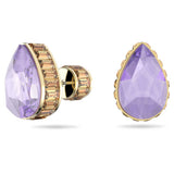 Swarovski Orbita Stud Earrings Drop cut Multicolored Gold-tone plated  ONE SIZE