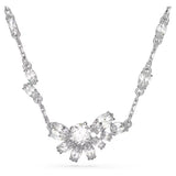 Swarovski Gema Neckalce with pendant Flower White Rhodium plated