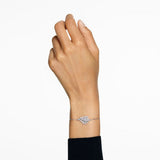 Swarovski Gema Bracelet Flower White Rhodium plated  MEDIUM