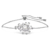 Swarovski Gema Bracelet Flower White Rhodium plated  MEDIUM