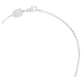 Swarovski Signum Y Necklace Swan Blue Rhodium plated