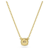 Swarovski Constella Necklace with pendant Round cut White Gold-tone plated  38cm x 42 CM