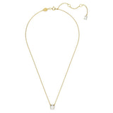 Swarovski Constella Necklace with pendant Round cut White Gold-tone plated  38cm x 42 CM