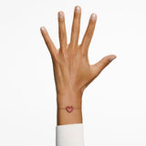 Swarovski Una bracelet Heart Small Red Gold-tone plated  ADJUSTABLE