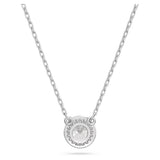 Swarovski Constella Necklace with pendant Round cut Pavé White Rhodium plated  38cm x 44 CM
