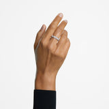 Swarovski Constella Ring Round cut, White, Rhodium Plated Size:60