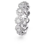 Swarovski Constella Ring Round cut, White, Rhodium Plated Size:60