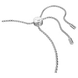 Swarovski Lovely Bracelet Heart, White, Rhodium Plated