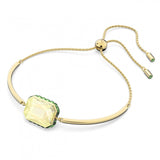 Swarovski Orbita Bracelet Octagon Cut, Multicolored, Gold-Tone Plated
