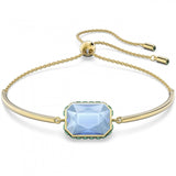 Swarovski Orbita Bracelet Octagon Cut, Multicolored, Gold-Tone Plated
